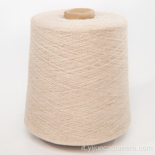 La buona qualità a maglia monoia miscelata al 100% 2/60nm filato cashmere